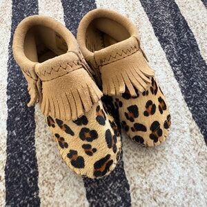 Leopard Print Kids Shoes